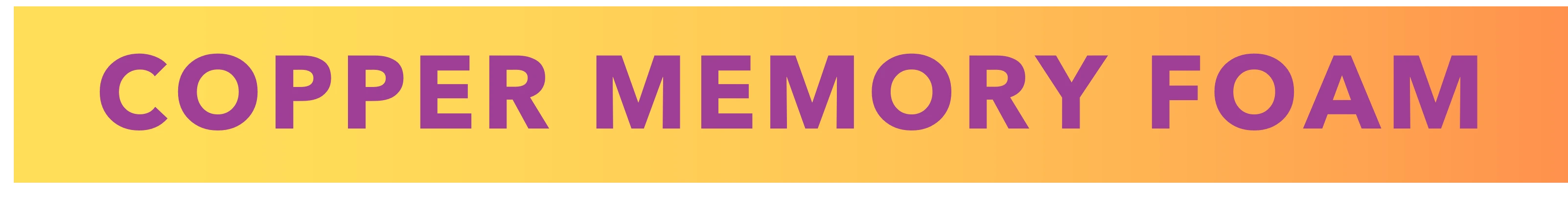 Logo for Copper Memory Foam